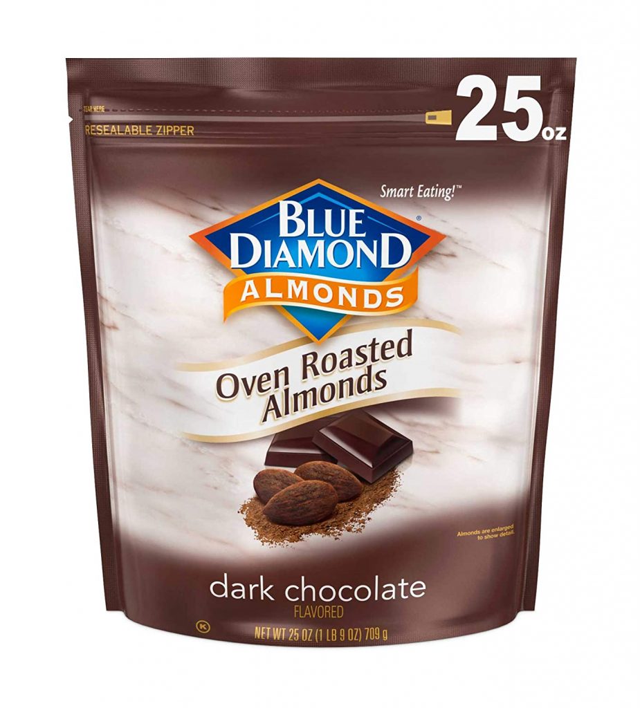Healthy snack ideas - Dark Chocolate & Almonds